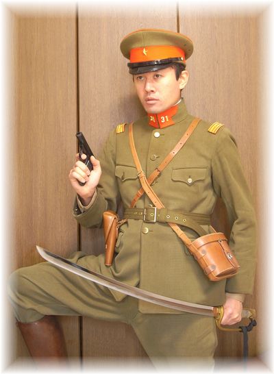 軍朊 軍装 コスプレ 日本陸軍歩兵将校 Japanese Army Officer